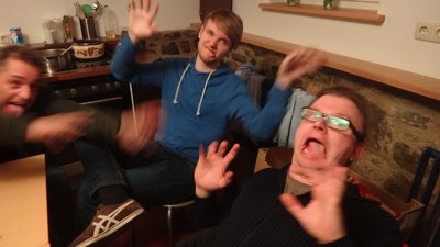 Teletubbies im Schockzustand
