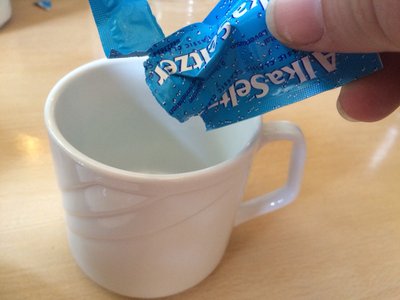 Gestern Morgen gab es keinen Kaffee